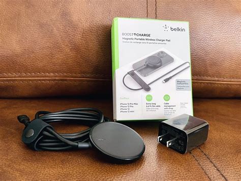 Belkin Boostcharge Magnetic Portable Wireless Charger Pad Review The