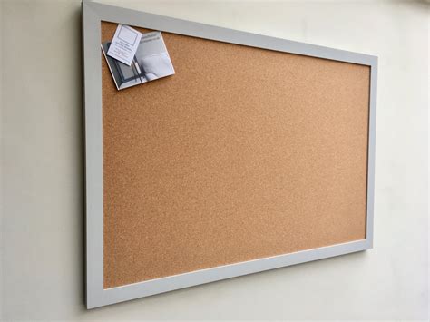 Quality Cork Pinboard 100 Frame Colours Framed Notice Board Company Framed Notice Board