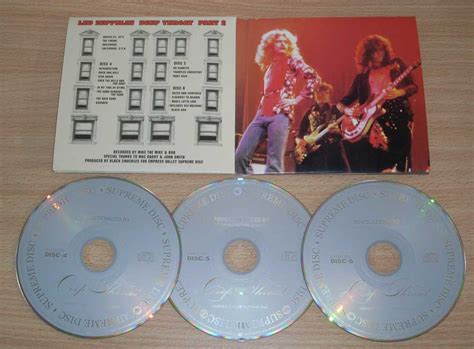 led zeppelin deep throat the complete 1975 la forum tapes xmas edition very rare 9cd dvd
