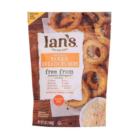 Ians Original Gluten Free Panko Bread Crumbs 7 Oz