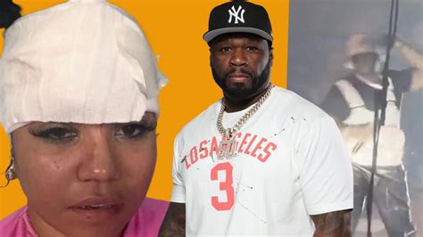 50 Cent Allegedly Hits Fan After Launching Microphone Into Concert Crowd 😱 Who Was He Aiming For
