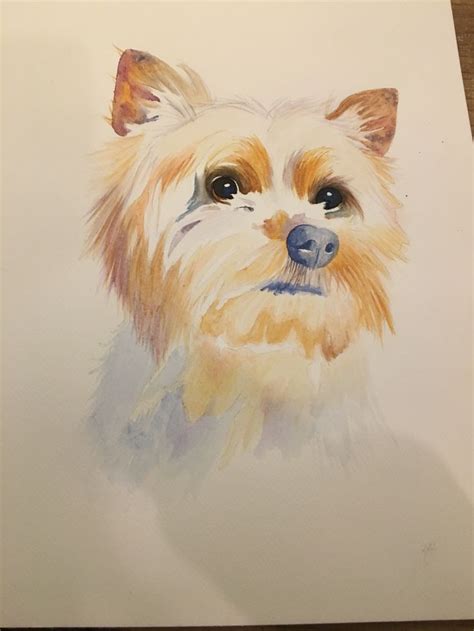 Pin On Watercolor Dog
