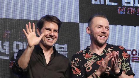 Simon Pegg On Working With Tom Cruise Its Been 12 Years We Have