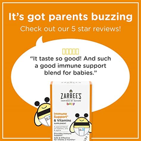 Zarbees Baby Immune Support And Vitamins Supplement With A Special