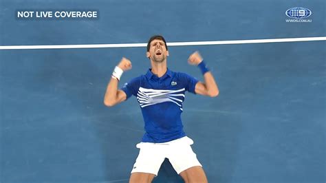 Australian Open 2019 Novak Djokovic Defeats Rafael Nadal In Mens