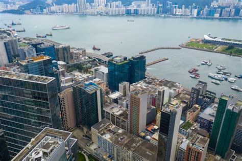 Premium Photo Kowloon Bay Hong Kong 02 June 2019 Aerial View Of