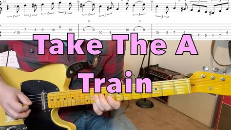 Take The A Train Guitar Transcription Youtube