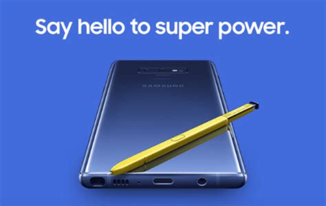 Samsung Galaxy Note 9 Full Specification And Features Samsung Mobiles