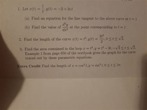Solved 1 Let Xt Yt 2 Int A Find An Equation