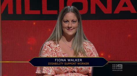 Fiona Walker Who Wants To Be A Millionaire Wiki Fandom