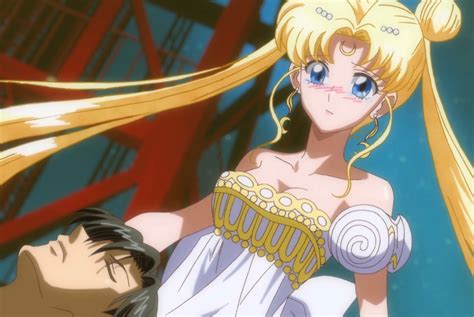 Queen serenity and your dad gave birth to you in your previous life. Sailor Moon Crystal #9