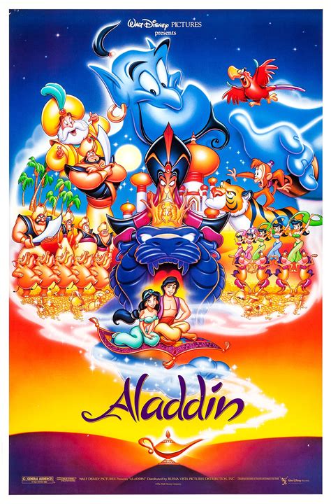 Aladdin 3 Of 7 Mega Sized Movie Poster Image Imp Awards