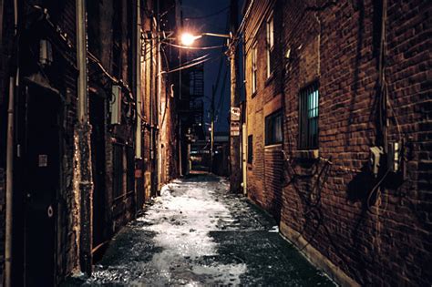Dark Alley Pittsburgh Pa Stock Photo Download Image Now Istock
