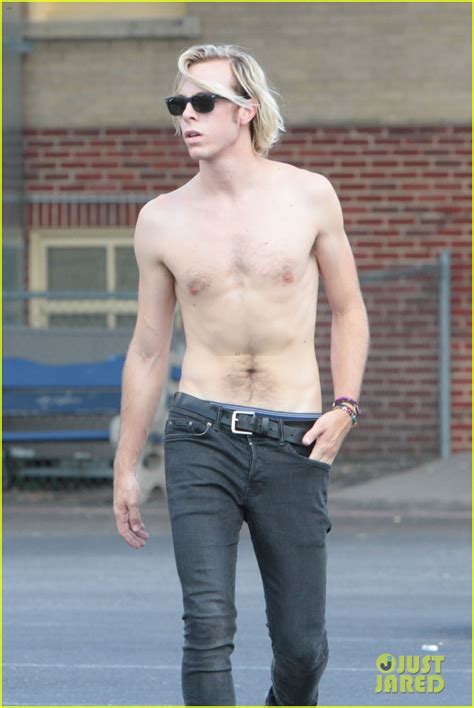 Riker Lynch Goes Shirtless On Colossal Youth Set Photo 1008121