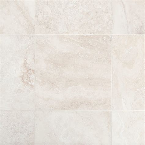 Cascade White Premium Honed Travertine Tile Travertine Floor Tile