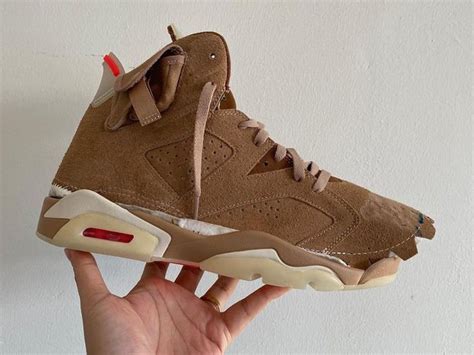 Travis Scott Air Jordan 6 British Khaki Dh0690 200 Release Date