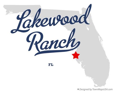 Lakewood Ranch Florida Map Map Vectorcampus Map
