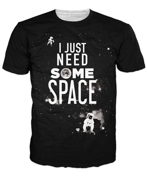 I Just Need Some Space T Shirt Short Sleeve Tops Women Cool T Shirts