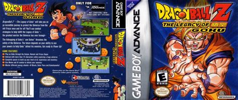 Dragon Ball Z The Legacy Of Goku Game Boy Advance Renewpretty