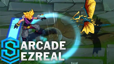 arcade ezreal skin spotlight league of legends youtube