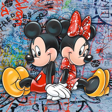 Free Graffiti Minnie Minnie Mouse Printable