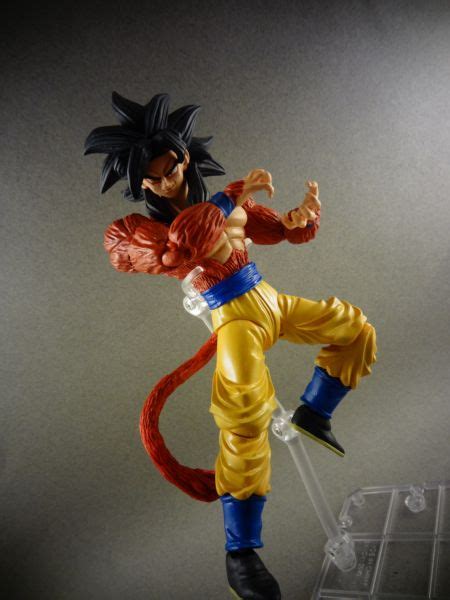 Sh Figuarts Super Saiyan 4 Goku Dragonball Z Custom Action Figure