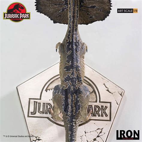 Jurassic Park Art Scale Statue 110 Dilophosaurus 18 Cm By