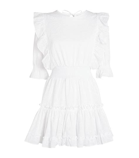 Womens Misa Los Angeles White Doutzen Mini Dress Harrods Uk
