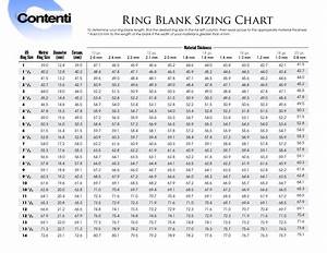 Ring Shank Length Chart Ring Blank Sizing Chart Jewelry Designs