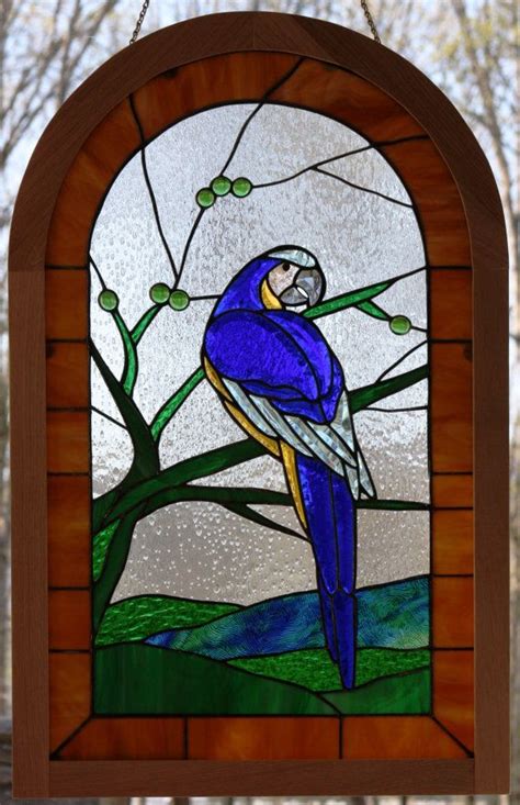 124 Best Images About Stained Glass Parrots On Pinterest Tropical