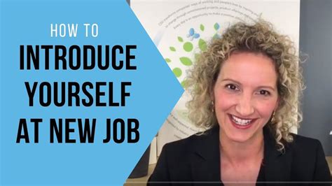 How To Introduce Yourself In A New Job Coverletterpedia