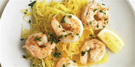 Roasted Shrimp With Spaghetti Squash Recipe Martha Stewart