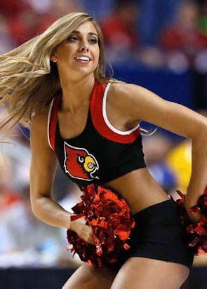 Louisville Cheerleaders Coed College Football