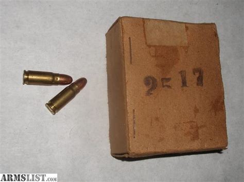 Armslist For Sale 762x25 Ammo For Cz52