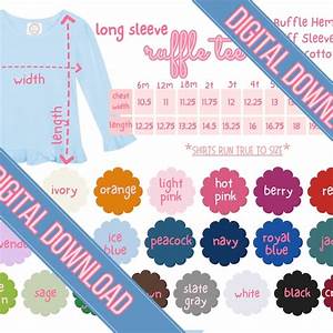 Blanks Boutique Size Charts Etsy