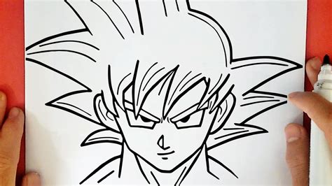 Imagenes De Goku Faciles Para Dibujar Imagui