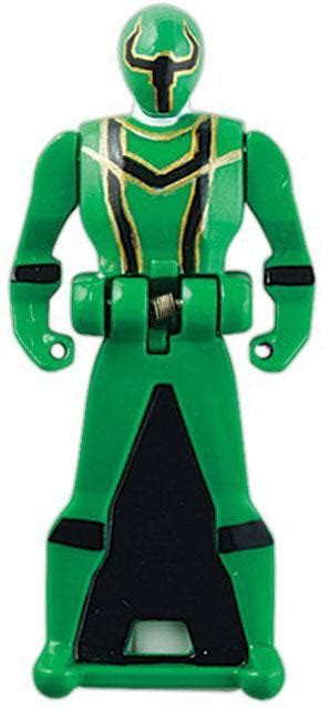 Power Rangers Super Megaforce Green Mystic Force Ranger Key 25 Loose