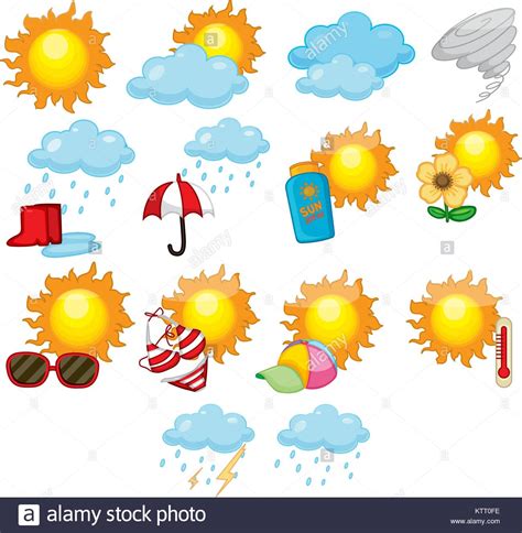 Wetter.com gibt es auch für. Wettersymbole Zum Ausdrucken