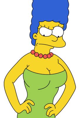 Marge Simpson Hot Pics Marge Simpson Cleavage Photos