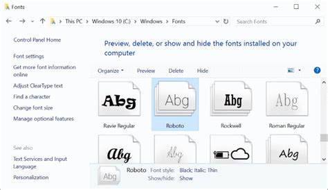 How To Install New Fonts In Windows 10