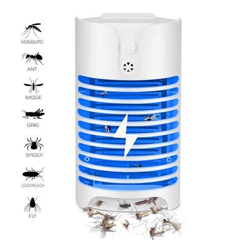 Feelglad Indoor Plug In Bug Zapper Mosquito Trap With Uv Light