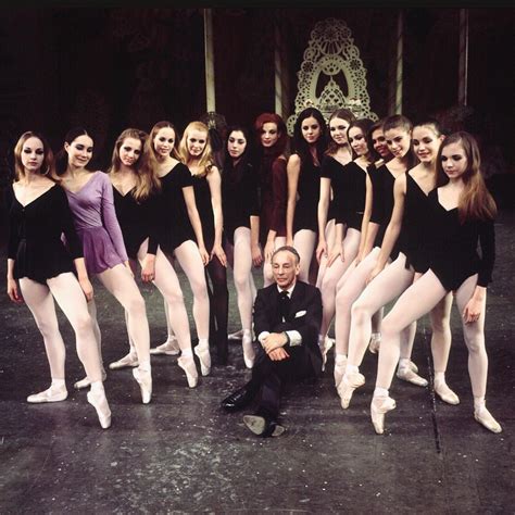 George Balanchine Gelsey Kirkland On The Right And The Nycb Corps Photo By Martha Swope Early