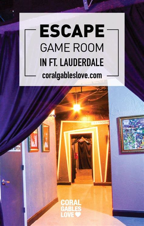 Think Escape Game Room In Ft Lauderdale Florida South Florida Miami
