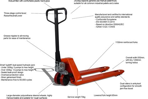 Hand Pallet Truck Spare Parts For Hydraulic Pump Hand Scissor Lift My
