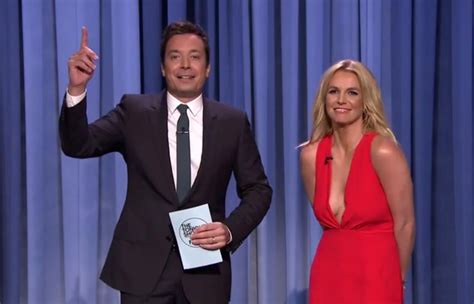 Britney Spears Helps Jimmy Fallon List The Pros And Cons Of Dating Britney Spears The Week