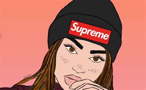 Supreme Cartoon Girl