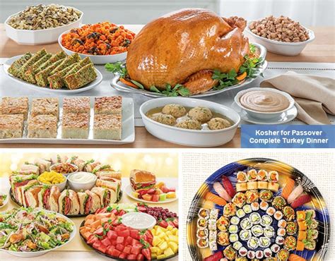 Choose your favorite restaurant foods like pizza, subs, sushi, soups, salads, mac & cheese, desserts, and more! Wegmans Christmas Dinner Catering : With kroger ...