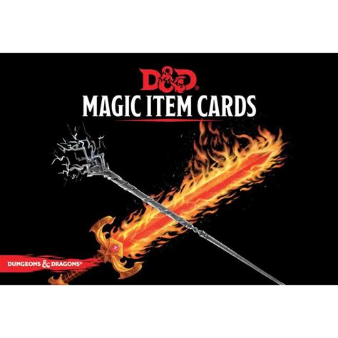 Dungeons And Dragons 5e Magic Item Cards Boardgamesca