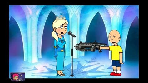 Caillou Kills Frozen Charactersgrounded 2015 Video Youtube