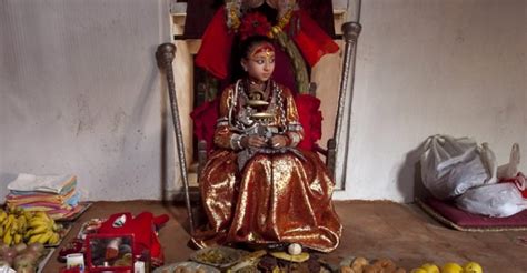 Kumari Puja Festival In Nepal The Living Goddesses